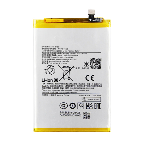 Baterie pentru Xiaomi Redmi 13C 4G, 4900mAh - OEM BN5Q (21764) - Black [4]