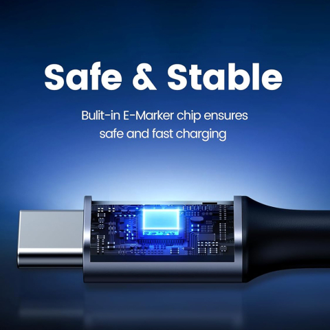 Cablu Ugreen USB-C 100W Mufa L 1m Fast Charge [6]