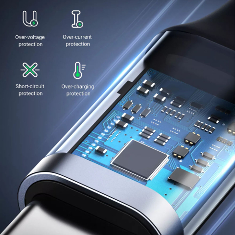 Cablu Ugreen USB-C 100W Mufa L 1m Fast Charge [1]