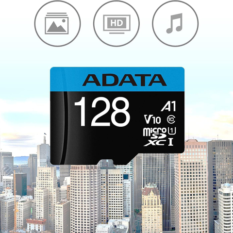 Card de Memorie MicroSDXC 64GB - Adata (AUSDX64GUICL10-RA1) - Black [3]