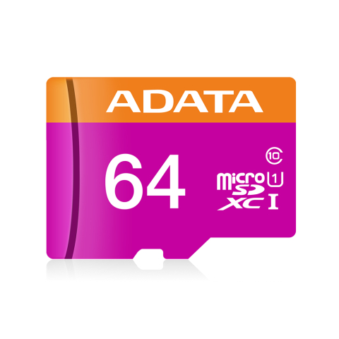 Card de Memorie MicroSDXC 64GB - Adata (AUSDX64GUICL10-RA1) - Black [1]
