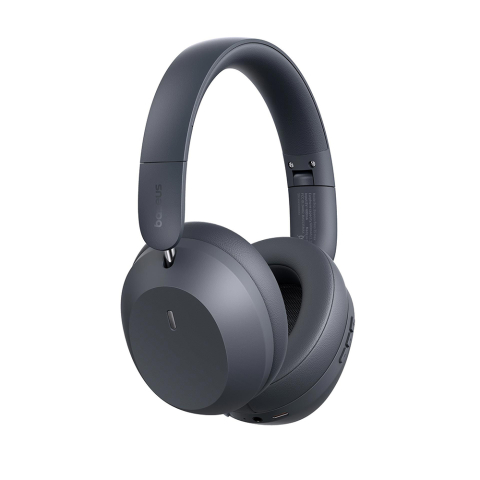 Casti On-Ear, Sound Isolation, Bluetooth 5.3, Foldable, Bass 35 Max, Type-C - Baseus Bass 35 Max (A00070800821-00) - Twilight Grey [1]