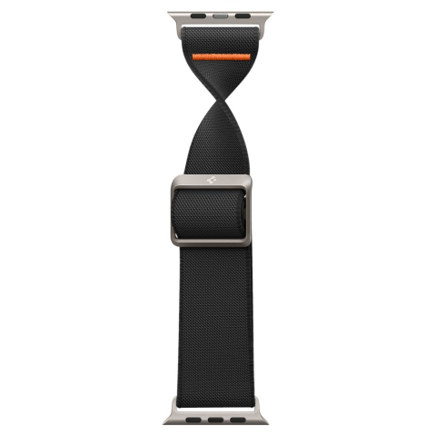 Curea pentru Apple Watch 1/2/3/4/5/6/7/8/9/10/SE/SE 2/Ultra/Ultra 2 (42/44/45/46/49mm) - Spigen Fit Lite Ultra - Black [2]