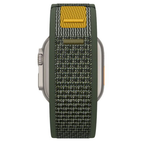 Curea pentru Apple Watch 6  / 7 / 8 / 9 / 10 / SE / SE 2 / Ultra / Ultra 2 (44/45/46/49mm) - Spigen Athlex Air - Active Green [1]