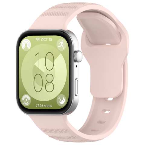 Accesorii SmartWatch - Curea pentru Huawei Watch Fit 3 - Techsuit Watchband (W050) - Pink