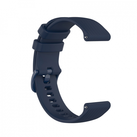 Curea pentru Samsung Galaxy Watch (46mm) / Gear S3, Huawei Watch GT / GT 2 / GT 2e / GT 2 Pro / GT 3 (46 mm) - Techsuit Watchband 22mm - Blue [1]