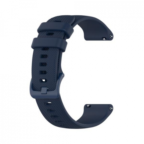 Accesorii SmartWatch - Curea pentru Samsung Galaxy Watch (46mm) / Gear S3, Huawei Watch GT / GT 2 / GT 2e / GT 2 Pro / GT 3 (46 mm) - Techsuit Watchband 22mm - Blue