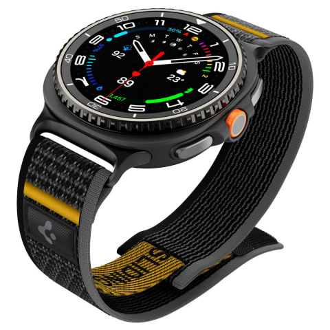 Curea pentru Samsung Galaxy Watch8 40mm/Watch8 44mm/Watch8 Classic - Spigen Athlex Air - Active Black [6]