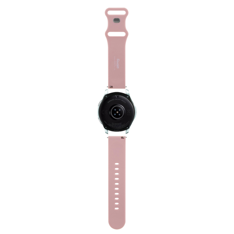 Curea pentru Samsung Watch (46mm)/Watch 3, Huawei Watch GT 2/GT 3 (46mm) - Hello Kitty Strap Silicone Kitty Head (HKUWLSCHBLP) - Pink [1]