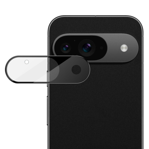 Folii telefoane - Folie Camera pentru Google Pixel 9 - Techsuit Full Camera Glass - Black