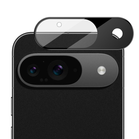 Folie Camera pentru Google Pixel 9 - Techsuit Full Camera Glass - Black [1]