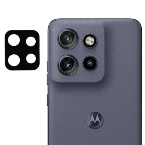 Folii telefoane - Folie Camera pentru Motorola Edge 50 Neo / Motorola ThinkPhone 25 - Techsuit Full Camera Glass - Black