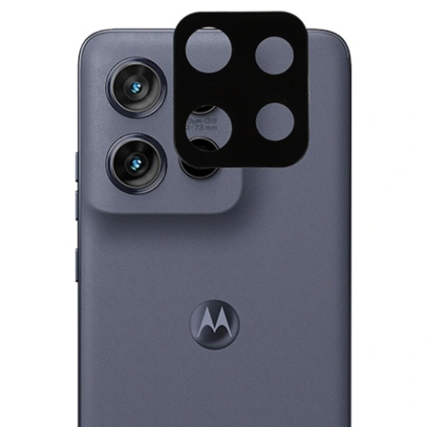 Folie Camera pentru Motorola Edge 50 Neo / Motorola ThinkPhone 25 - Techsuit Full Camera Glass - Black [2]