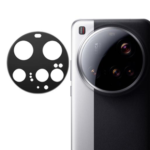 Folii telefoane - Folie Camera pentru Xiaomi 15 Ultra - Techsuit Full Camera Glass - Black
