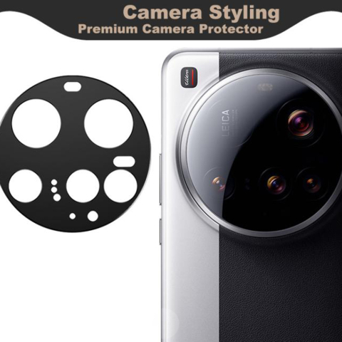 Folie Camera pentru Xiaomi 15 Ultra - Techsuit Full Camera Glass - Black [4]