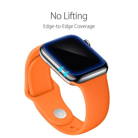 Folie pentru Apple Watch 4 / 5 / 6 / SE / SE 2 / 7 / 8 / 9 (40mm / 41mm) (set 3) - Spigen Neo Flex - Clear [3]