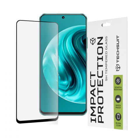 Folii telefoane - Folie pentru Huawei nova 12i / 13i - Techsuit 111D Full Cover / Full Glue Glass