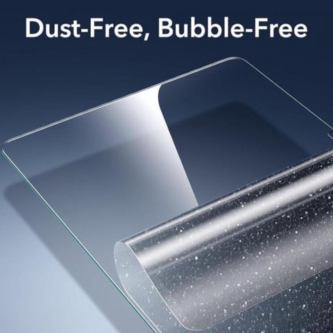 Folie pentru iPad Air 11 (2024) / Air 11 (2025) (set 2) - ESR Armorite Screen Protector UltraFit Tray - Clear [4]