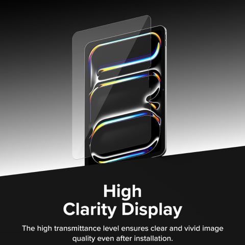 Folie pentru iPad Pro 11 (2024) - Ringke Easy Slide Tempered Glass - Clear [3]