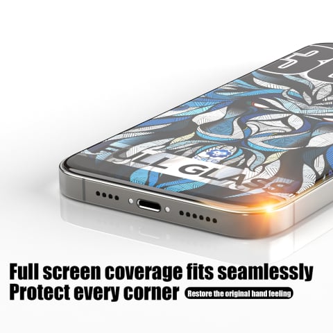 Folie pentru iPhone 13 / iPhone 13 Pro / iPhone 14 - Lito D+ Max 300C - Clear [3]