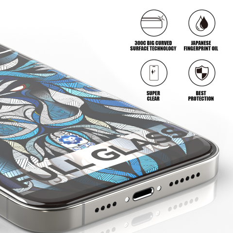 Folie pentru iPhone 13 / iPhone 13 Pro / iPhone 14 - Lito D+ Max 300C - Clear [4]