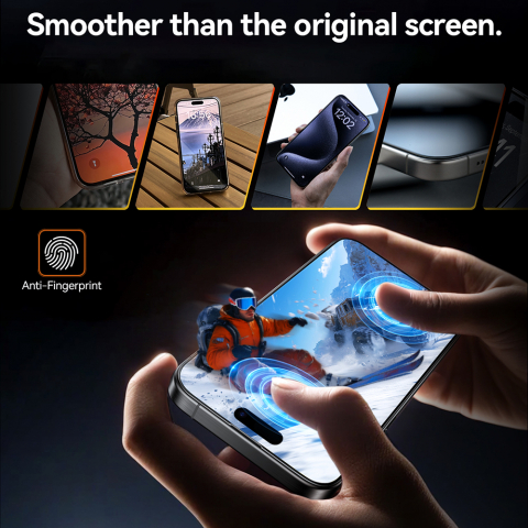 Folie pentru iPhone 16 Pro Max - Torras GlassGo Install Master [3]