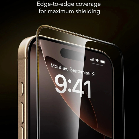 Folie pentru iPhone 17 Pro Max (set 3) - ESR Corning Corning Gorilla Glass UltraFit - Clear [3]