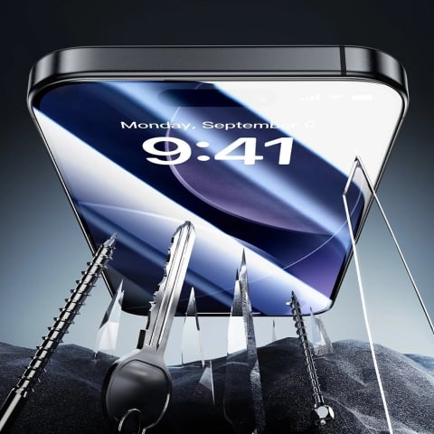 Folie pentru iPhone 17 Pro Max (set 3) - ESR Privacy Armorite Screen Protector UltraFit - Black [3]