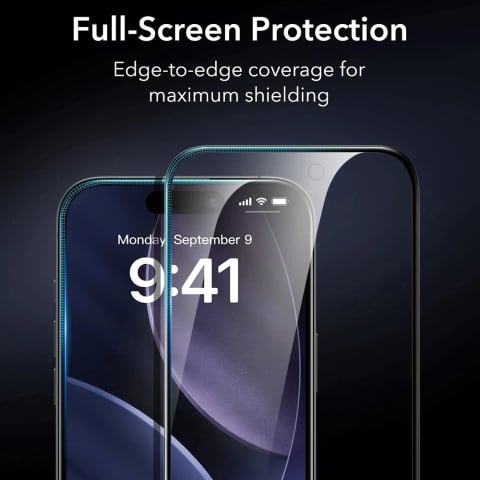 Folie pentru iPhone 17 Pro Max (set 3) - ESR Privacy Armorite Screen Protector UltraFit - Black [2]