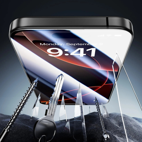 Folie pentru iPhone 17 Pro (set 3) - ESR Armorite Screen Protector UltraFit - Clear [2]