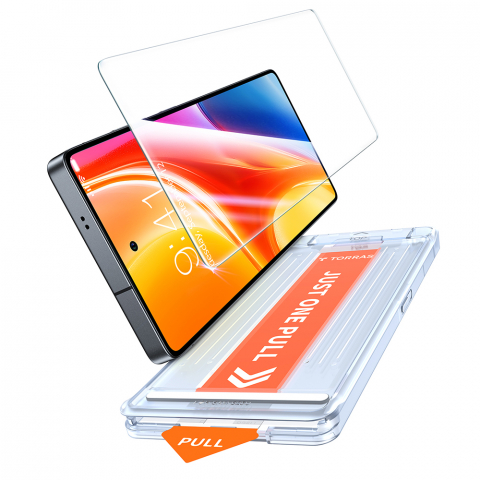 Folii telefoane - Folie pentru Samsung Galaxy S24 - Torras GlassGo Install Master - Clear