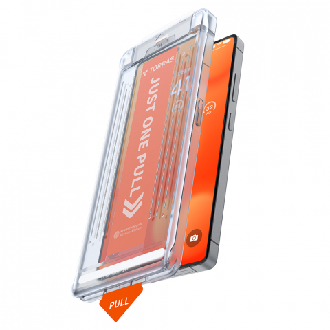 Folie pentru Samsung Galaxy S24 - Torras GlassGo Install Master - Clear [1]