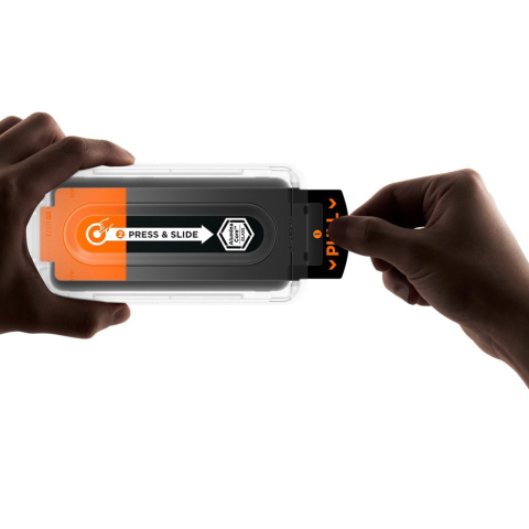 Folie Spigen Glas.tR EZ Fit Samsung Galaxy S25 FE Set 2 HD Clear [4]