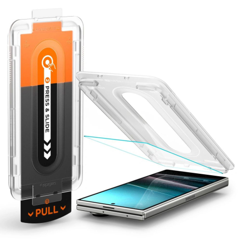 Folie pentru Samsung Galaxy Z Fold7- Spigen Glas.tR EZ FIT Pro HD - Clear [1]