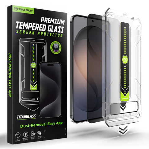 Folii telefoane - Folie Techsuit TitanGlass CrystalHD Protectie Display HD