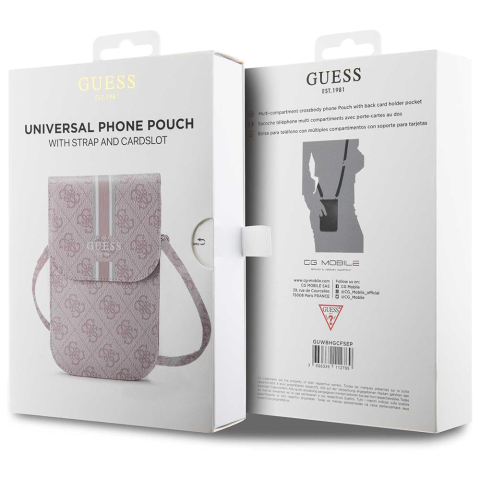 Geanta Originala pentru Telefon - Guess (GUWBP4RPSP) - Pink [6]