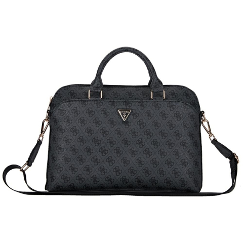 Geanta pentru Laptop 15", Unisex, Ajustabila - Guess 4G Triangle Logo (GUCB15P4DPTK) - Black [1]
