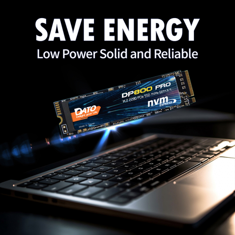 Hard SSD Intern PCIe Gen4x4 1TB, 5100MB/s - Dato DP800 PRO [1]