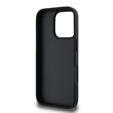 Husa iPhone 16 Pro Max - Karl Lagerfeld Hardcase Leather Monogram  - Karl Head Pin [3]