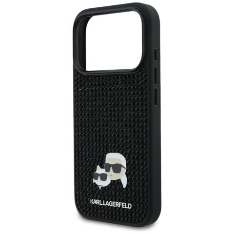 Husa Karl Lagerfeld Hardcase Rhinestone iPhone 17 Pro Black [2]