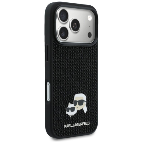 Husa Karl Lagerfeld Hardcase Rhinestone iPhone 17 Pro Black [3]