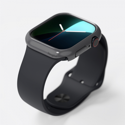 Husa pentru Apple Watch 10 46mm (set 2) - Ringke Slim - Clear / Light Gray [2]