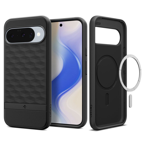 Huse & Folii Telefoane - Husa pentru Google Pixel 10 / 10 Pro - Spigen Caseology Parallax MagSafe - Matte Black