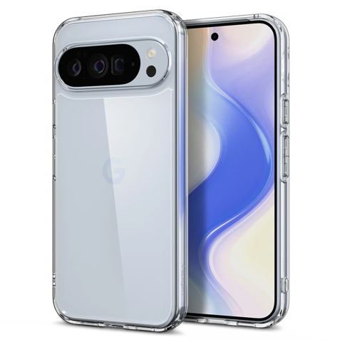 Huse telefoane - Husa pentru Google Pixel 10 Pro XL - Spigen Ultra Hybrid - Crystal Clear