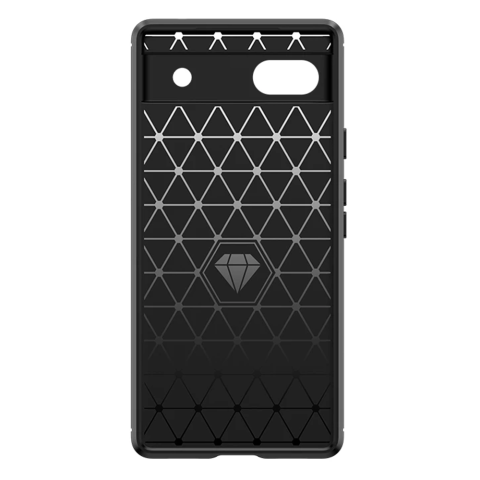 Husa pentru Google Pixel 6a - Techsuit Carbon Silicone - Black [4]