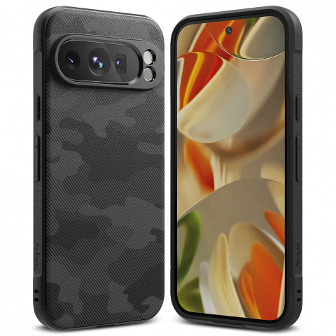 Huse & Folii Telefoane - Husa pentru Google Pixel 9 Pro XL - Ringke Onyx Design - Camo Black