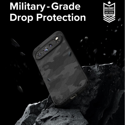 Husa pentru Google Pixel 9 Pro XL - Ringke Onyx Design - Camo Black [4]