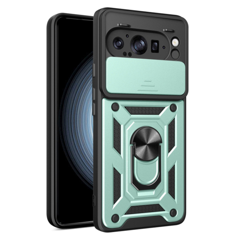Huse & Folii Telefoane - Husa pentru Google Pixel 9 Pro XL - Techsuit CamShield Series - Green