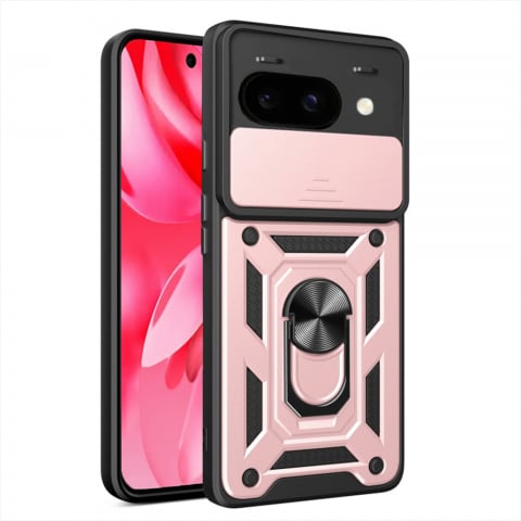 Huse & Folii Telefoane - Husa pentru Google Pixel 9a - Techsuit CamShield Series - Rose Gold