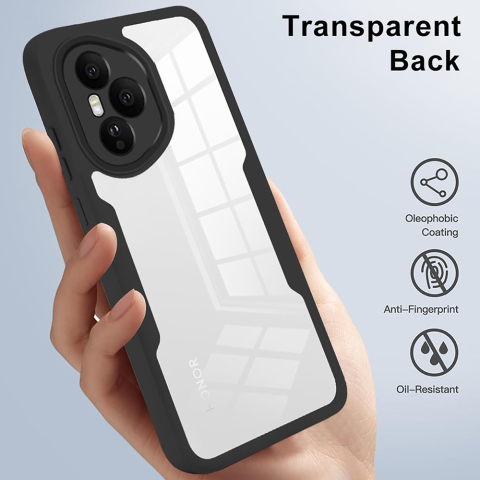 Husa pentru Honor 400 Lite + Folie - Techsuit ColorVerse 360 Series - Black [1]